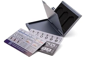 NEW YORK CITY PHOTO SAFARI Photography Cheat Sheet & SD Card Holder (Bundle) (Blue Storm)