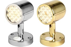 OSCULATI Faretto snodato con Interruttore Acc.Inox