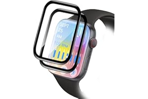 Carantee Schutzfolie für Panzerglas für Apple Watch Series 7/8/9 45mm Schutzglas, 2 Stück Flexible TPU Displayfolie Displayschutz, Wasserdicht Blasenfrei Selbstheilend, Wasserdicht Panzerfolie