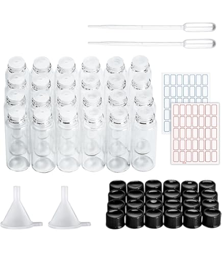 50 Fiale Vetro 10ml Con Tappo Autorigenerante - Campionature Sterili Per Laboratorio O Beauty - Foto 6