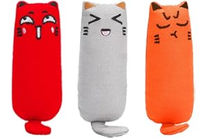 Petnice 3 Pack Cat Catnip Toys Pet Catnip Teeth Cleaning Toys Cat Interactive Toys