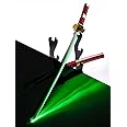 ComicSense.xyz One Piece Anime Cosplay LED Wooden Cosplay Prop, Anime Pirate Hunter LED Katana: Replica Decorative Collectible - 104 cm