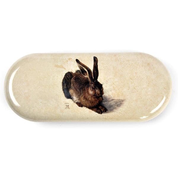 Étui à Lunettes Métal Art Nouveau 'Monte Carlo' - 16x6.6x2.8cm - Coque Rigide Protection - Design Rétro Coloré