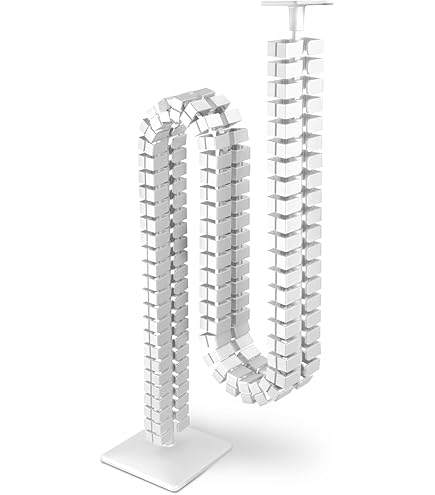 iVengo® XL Cable Duct Desk TÜV-Tested [2 x 50 cm] for Ideal Cable