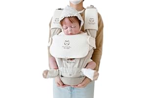 Oaygat 3 Pcs Baby Waist Stool Drool Bib Newborn Infants Teething Soft Cotton Newborn Teething Saliva Towel Saliva Towel Feeding Burp Cloths Baby Bib Waist Stool Carrier Protective Cover Pad