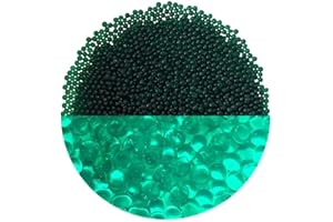 trendfinding 100 g de granulés retenant l'eau Vert de mer, granulométrie 3.5-4 mm, décoration pour Fleurs et Plantes, 10 litres très économique, Utilisation Polyvalente