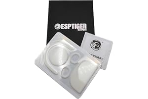 GPUCONNECT Genuine Esports Tiger ICE Edition V2 replacement mouse pads for Logitech GPro X Superlight 2 - Replacement skates for G Pro X Superlight 2 Mouse Feet