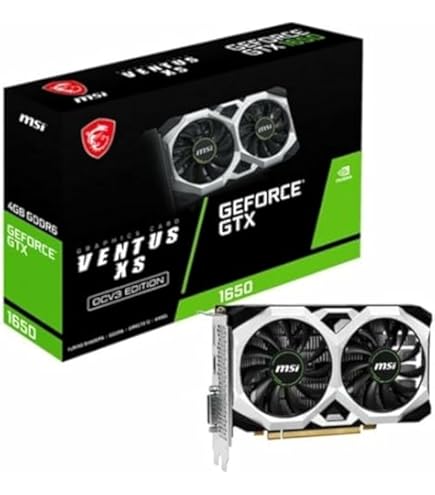 Amazon.in: Buy MSI GeForce 6 GB GTX 1660 pci_e Ventus XS 6G OC 