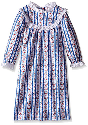 Lanz Of Salzburg Light Blue Tyrolean Nighty For Toddlers And Girls (3T)