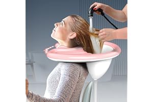 EN7JIOY Ciotola per shampoo gonfiabile, vassoio portatile per il letto, lavabi leggeri per anziani, disabili, donne incinte, feriti, allettati