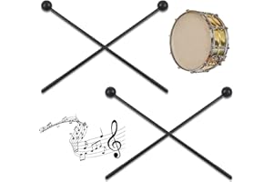 INGJIA per Percussioni, per Batteria, 4 Pezzi per Marimba, per Percussioni, per Batteria Tamburo, Glockenspiel Sticks