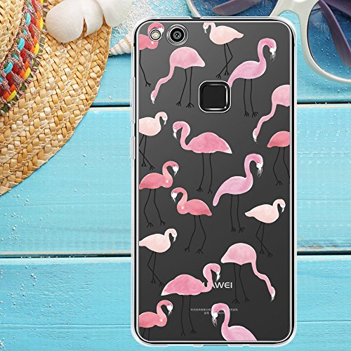 Huawei P10 Lite Funda   TUTUWEN Transparente Silicona TPU de Flexibilidad Carcasa Case Bumper Ultra Delgado Espalda Case Cover para Huawei P10 Lite