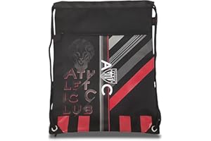CYPBRANDS CyP Brands-Athletic Club, Mochila, Saco, Bolsos, Actividades extraescolares, Fútbol, Color Negro, Producto Oficial