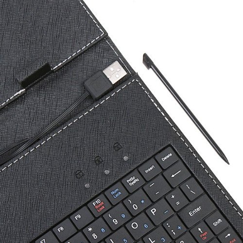 SODIAL (R) USB-Tastatur und PU Ledertasche Halterung mit Stylus fuer Tablet PC 8-Zoll- - 4