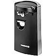 Daewoo Electric Tin Can Opener SDA2313 Multifunction Knife Sharpener Bottle Opener, Hands Free 60W Black Silver