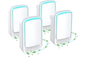 Purificador de aire, Dayear complemento de iones negativos purificador de aire mini purificador de aire para dormitorio/hogar/inodoros/sala de estar/sala de mascotas/4 pcs