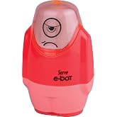 Serve E-Boat Eraser Sharpener Phosphorescent Red