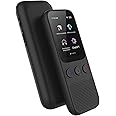 Eacam Portable Language Translator Device with 138 Languages Voice Translating 17 Offline Translation Support Voice Recording Translate Group Chat Communication and ChatGPT Function