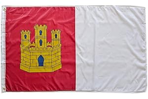 PANDIUI23 Bandera Castilla de la Mancha, 150cm x 90cm