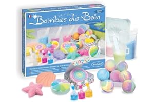 Sentosphère– Bombes de Bain - Création de bombes de bain parfumées ou galets effervescents - Kit DIY Cosmétique - Laboratoire Créatif et scientifique - Fille et Garçon -De 8 à 99 ans -Made in France