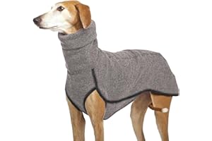 ZHUMCCY Jersey de Forro Polar para Galgos, Camisa de Cuello Alto para Galgos, Abrigo Jersey para Whippet, Chaleco de Forro Polar para Perro, Suéter Cálido para Mascotas, Sudadera Cálida para Whippet para