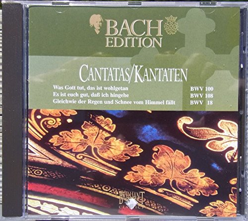Preisvergleich Produktbild Bach Edition: Cantatas BWV 100, 108, 18 / Leusink