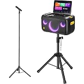 Ikarao Partybox Hoparl&ouml;r ve Mikrofon Standlı Break X1 800W Karaoke Bluetooth Hoparl&ouml;r Seti