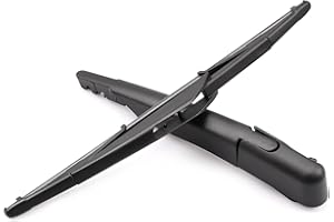 Rear Wiper Arm Blade, Replacement for M'INI COOPER R50 R53 2001-2006 - ZOFFI Back Windscreen Wiper Assembly Replacement - All Season Natural Rubber Cleaning Window