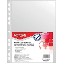Showtassen A4 11-rings glashelder 60 mciron doos van 100 stuks Pergamy
