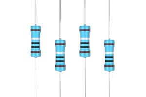 SCOOYUCK 100 Pièces 1W 1 Ω ohm résistance de film métallique 1% tolérance pour les projets de bricolage et les expériences