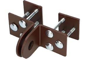 KOTARBAU® Przerzutka 50 mm zamknięcie piwniczne, zabezpieczenie do kłódki, okucia drzwi, kłódki