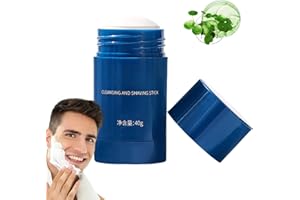 FANKAYI Men's Natural Shaving Soap Stick for Smooth Razor Glide,Moisturizing Soften the Beard Shaving Foam Sti/ck,Long Lasting Lather,Hydrating Shaving Soap Stick,Travel Ready,for All Kind Skin & Wet Sh/aving