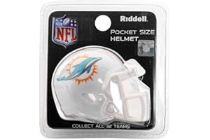 Riddell Miami Dolphins Originalnachbildung Speed Pocket Pro Micro/Kamerahandys/Mini Football Helm