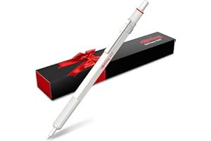 rOtring 600 bolígrafo | punta media | tinta azul | cuerpo blanco perla | recargable