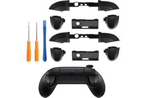 WATLIKEUP 2 SET Controller Repair Kit for Xbox,Controller Bumper Set for Xbox One X/S Repair Parts Kit with T8 T6 Screwdriver,Replacement Lb Rb Lt Rt Bumpers Buttons Replacement