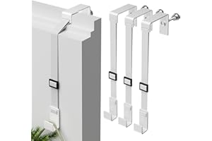 ytorgr 3 Pièces crochets pour couronne Cintres de Guirlande de porte d'entrée En acier inoxydable Pour suspendre la porte