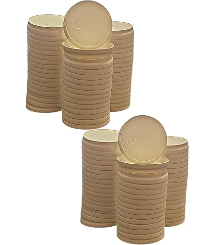100 Couvercles De Tasse En Papier Recyclé - Jetables, Pour Café, Thé, Événements Extérieur