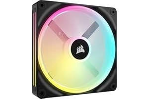 ‎CORSAIR Corsair iCUE LINK QX140 RGB Magnetic Dome RGB Fan 140 mm Black
