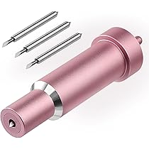 Giftgorde 3 x gebonden stofmessen behuizing voor Maker 4/3/Maker/Explore 3/Explore Air 2/Air/One, stoffen lemmet perfect voor het snijden van gebonden stoffen: polyester, zijde, katoen, denim, vilt