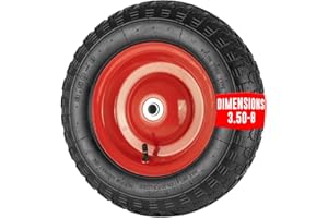 OSE Roue gonflable 380mm alésage 16mm pour brouette