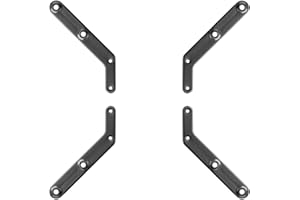 deleyCON uniwersalny adapter VESA do uchwytów ściennych do telewizorów i monitorów - do 30 kg - od VESA 200x200 do VESA 300x300 400x400 - rozszerzenie VESA