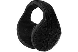 Jywmsc Zimowe dzianinowe nauszniki unisex ciepłe nauszniki dla mężczyzn i kobiet ocieplacz na szyję akcesoria zimowe