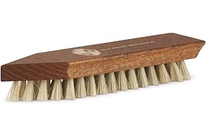 ‎LANGER & MESSMER EXKLUSIVE SCHUHMODE HEIDELBERG Langer & Messmer Schuhbürste zur Reinigung stark verschmutzter Schuhe mit natürlichen Schweineborsten - Die Schmutzbürste für die professionelle Schuhpflege