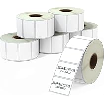 5 Rotoli 52mm X 25mm Etichette Termica Diretta Compatibili Per Zebra - Foto 8