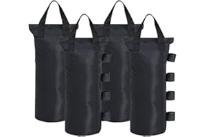 Dongawin Borsa per pesi, pesi delle gambe per tenda pop-up, gazebo, detentore per gazebo... (4, circolare), YD-0725001