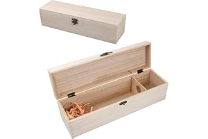 Trä vinlåda, 1 flaska, vinförvaringslåda, liten träkista med lock, presentlåda för vinflaskor, naturlig träflaska för födelse