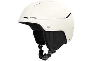 RIOROO Casco de Esquí, Cascos de Esquí Hombres Mujeres Jóvenes,Casco de Snowboard con Ventilación Ajustable Fluff,Compatible con Gafas de Esquí,Snowboard Motos de Esquí Cortaviento.