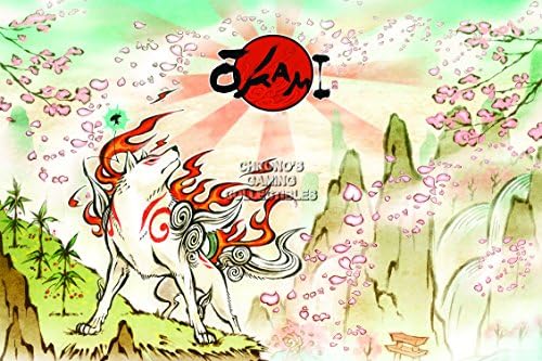 CGC Huge Poster GLOSSY FINISH - Okami - Nintendo Wii PS2 PS3 - OKA002 (24" x 36" (61cm x 91.5cm))
