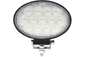 Hooma 65W Faro de Trabajo Oval LED 12V/24V 6,5 Pulgadas para Tractor Compatible con Tractor John Deere Serie 7020-7030/8020-8030 / 8030T / IP67, 5200 lúmenes