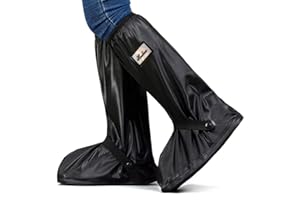 OVYUZHEN Overshoes Rain Boots Waterproof Anti-Snow Shoe Covers Reusable Rain Boots Protective Gear for Men and Women Galoshes